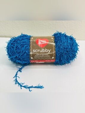 NEW 100g Red Heart Scrubby Yarn Color: Ocean